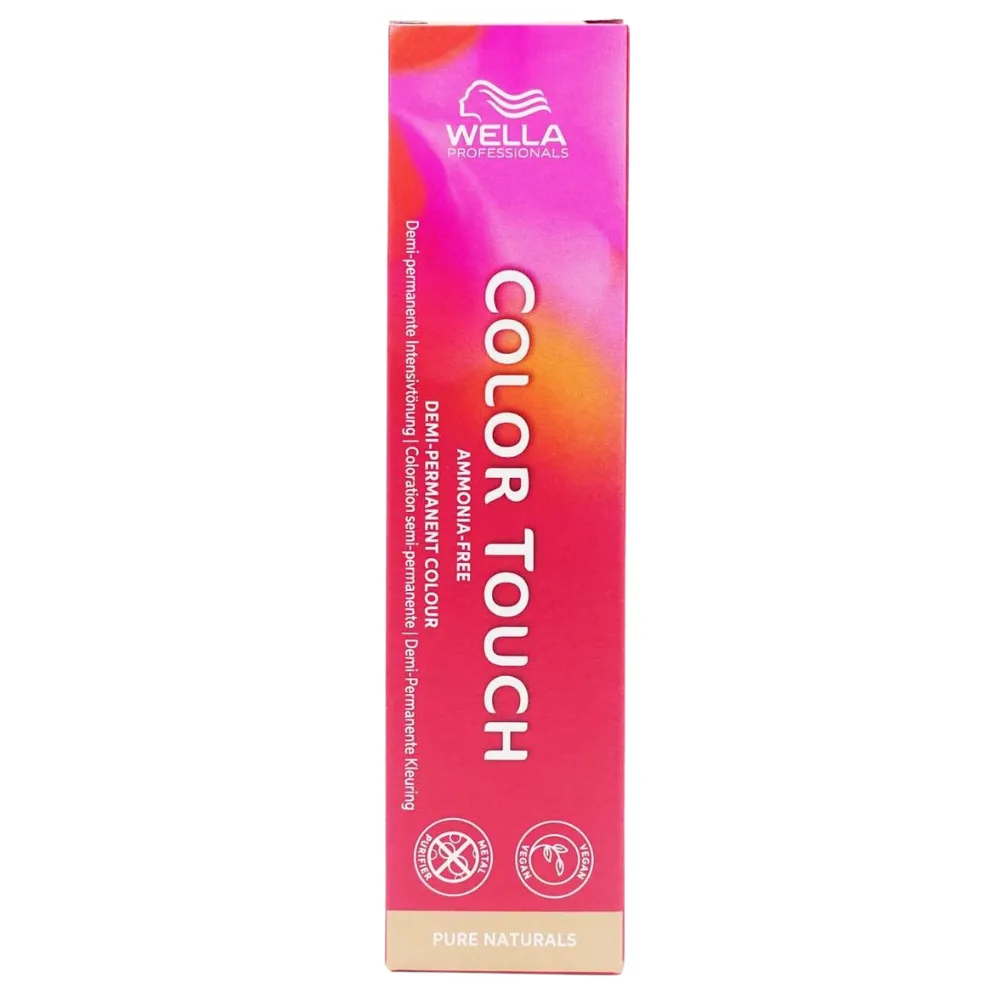 Wella Crema Colorante Color Touch Sin Amoniaco 60ml – 6.0 Rubio Oscuro Natural